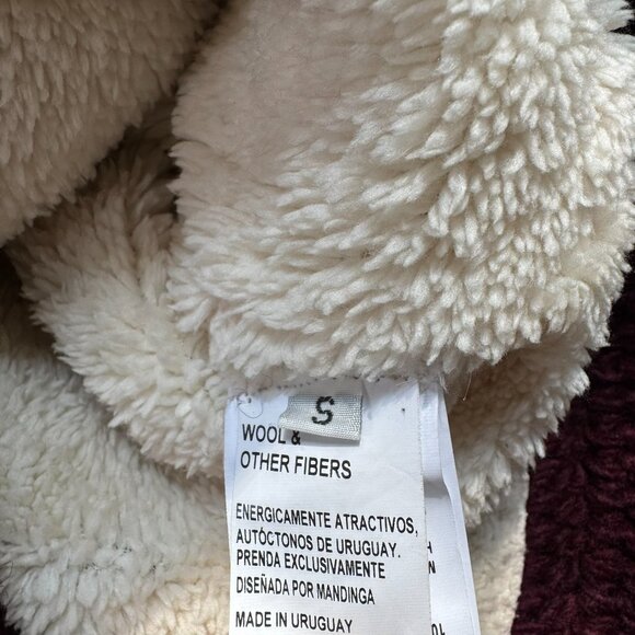 Mandinga Suzia Crochet Sweater Jacket Wool Multicolor Knit Zip Up Size Small - Picture 7 of 14